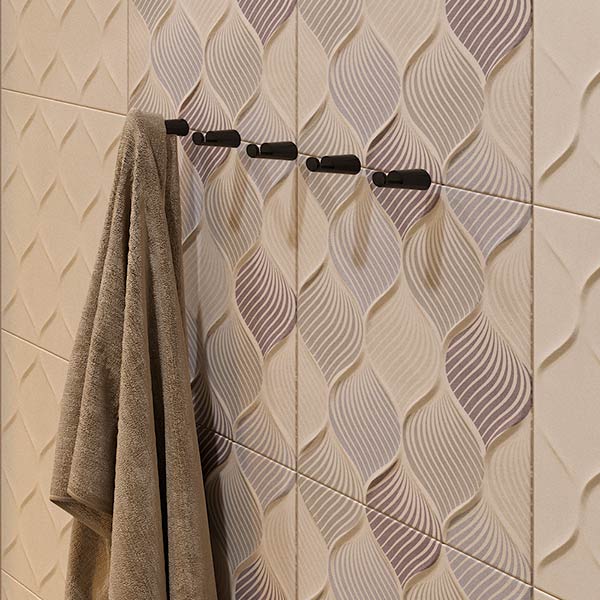 Плитка Golden Tile Isolda Mix світло-бежевий 7МV451 25x33 