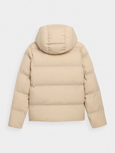 Пуховик 4F D4Z21-KUDP203-83S р.S бежевий