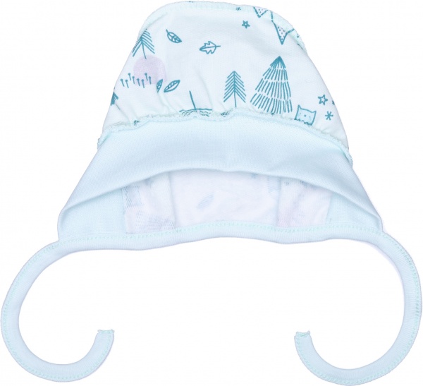Шапочка Фламінго ясельна 398-007 Animals р.40 ментоловий 398-007