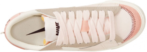 Кроссовки Nike BLAZER LOW '77 JUMBO DQ1470-601 р.38,5 бежевый