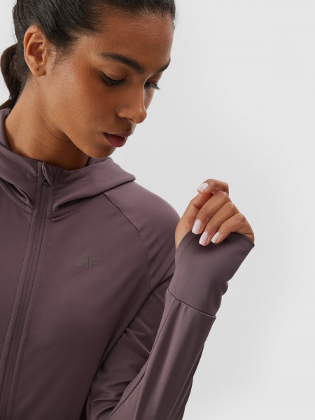 Джемпер 4F SWEATSHIRT FNK F208 4FAW23TFSWF208-82S р.M коричневий