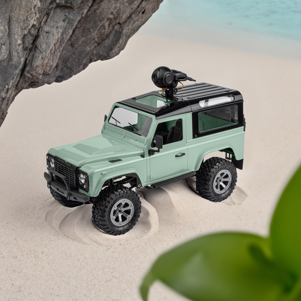 Автомобиль на радиоуправлении OTAMANKO Полноприводный внедорожник 4х4 с камерой зеленый 1:16 532.01.41