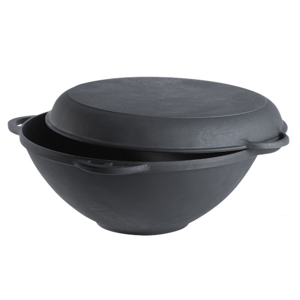 Казан чавунний з кришкою-сковородою Forester 10 л