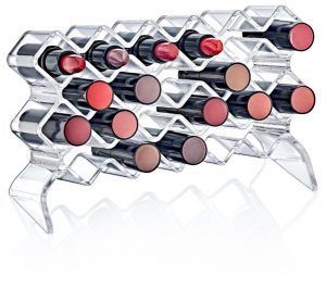 Органайзер BoxUp для помад 12x13,5x16,5 см пластик прозрачный FT-017 