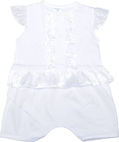 Полукомбинезон Minikin р.68 белый 174402 