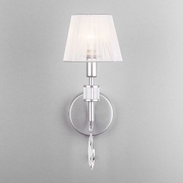 Бра Strotskis Capri 1x40 Вт E14 серебро 60092/1 