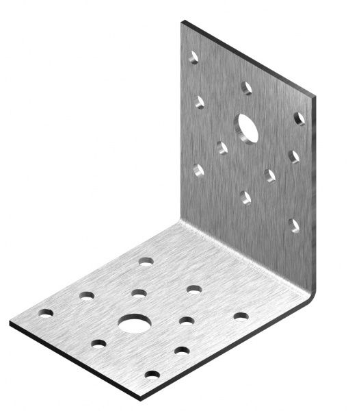 Уголок перфорированный Arras равносторонний 70x70x55 мм 2 мм