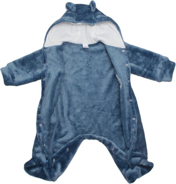 Комбинезон детский Bambinelli с микрофиброй р.68 синий 