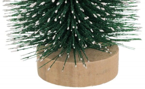 Елка декоративная настольная зеленая 8x20 см