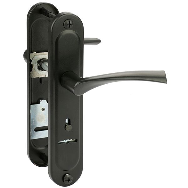 Ручка на планке BRUNO BR-77 77 мм черный