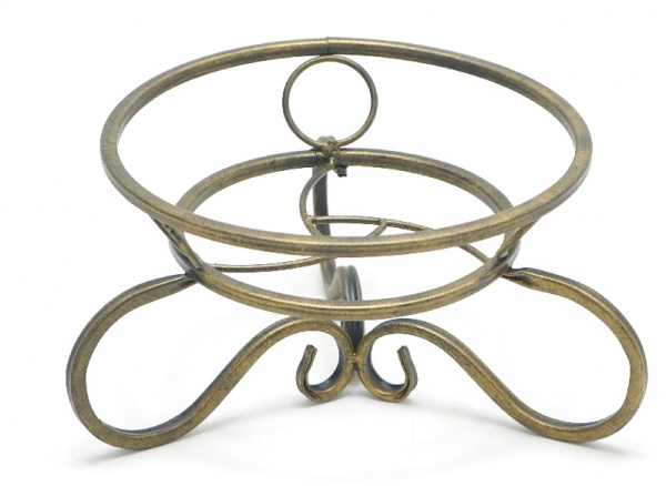 Підставка для рослин Ferrum Decor ST2516 30х27x16 см античне золото 