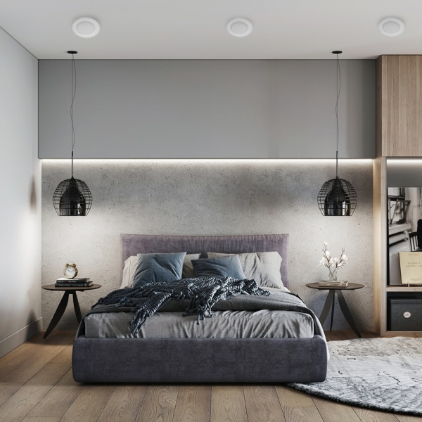 Світильник світлодіодний Accento lighting AC-AL605 (2 шт./уп.) 9 Вт білий 4000 К AC-AL605 9W білий круг 4000K 