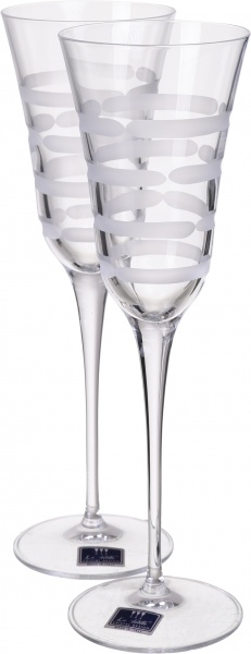 Набор бокалов для шампанского Julia Vintage Satin 240 мл 6 шт. Vema 