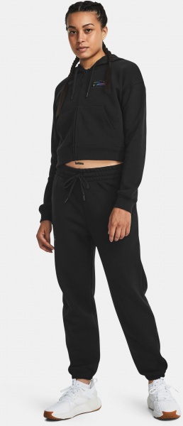 Джемпер Under Armour PJT RCK HW TERRY FZ Q4 1380735-001 р.M чорний