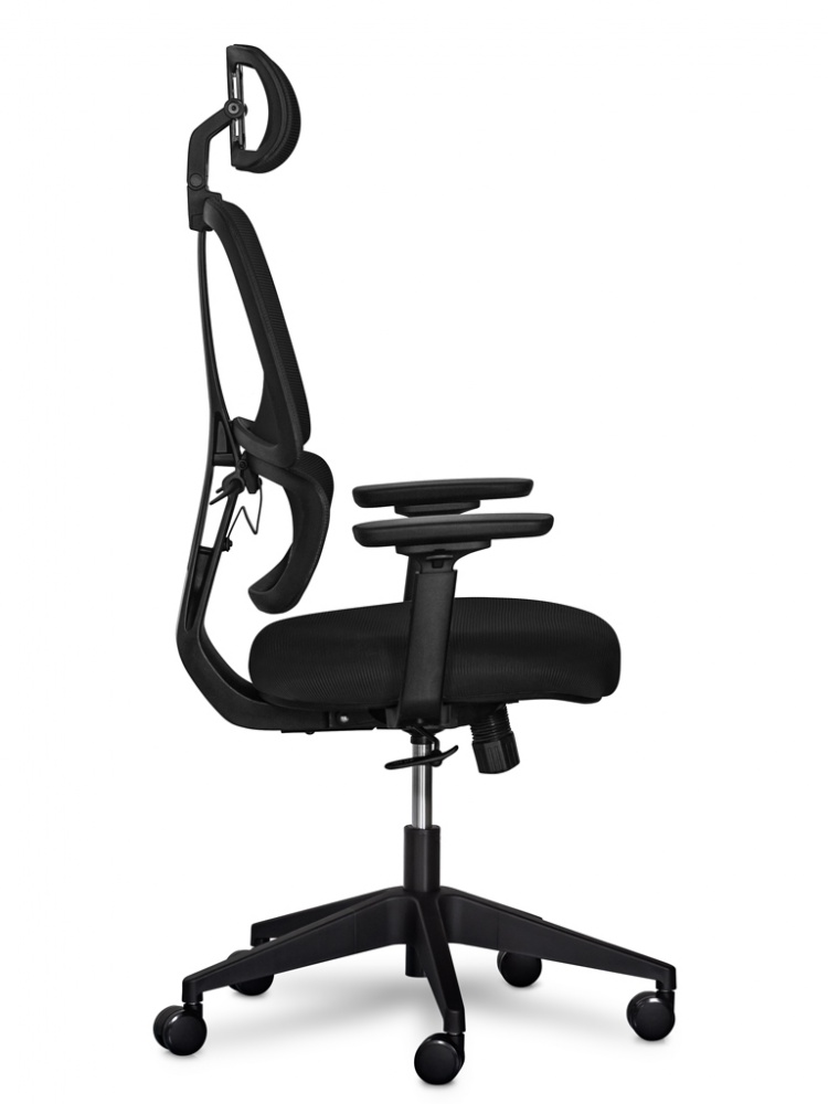 Кресло Mealux Leo Air Black (Y-543 KB) черный