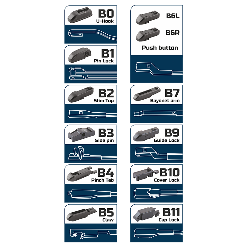 Щітка склоочисника безкаркасна Bolid ULTRA 50500 500 мм 1 шт.