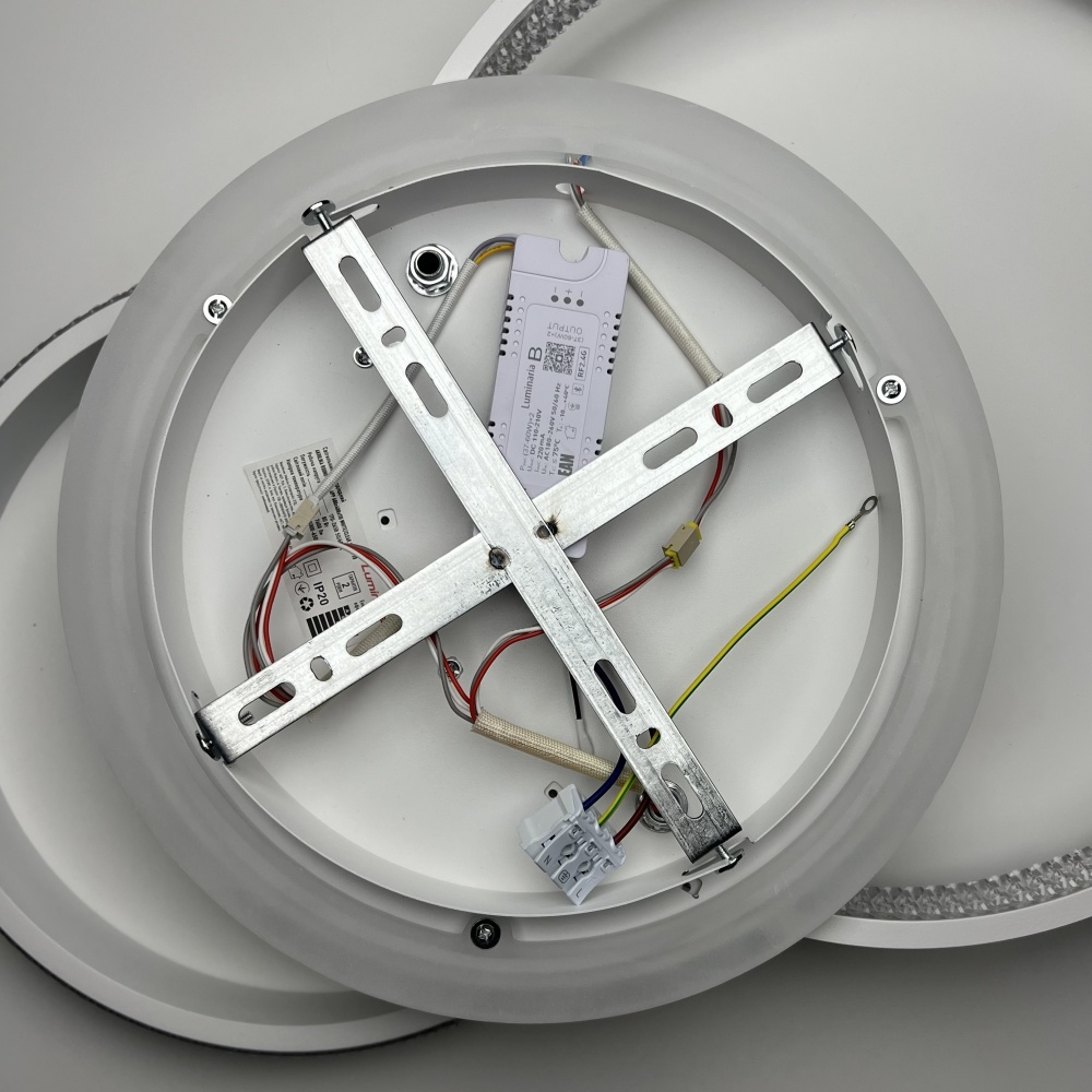 Люстра світлодіодна Luminaria 80 Вт LED-модуль білий AKRILIKA ROUND 80W 3R WHITE