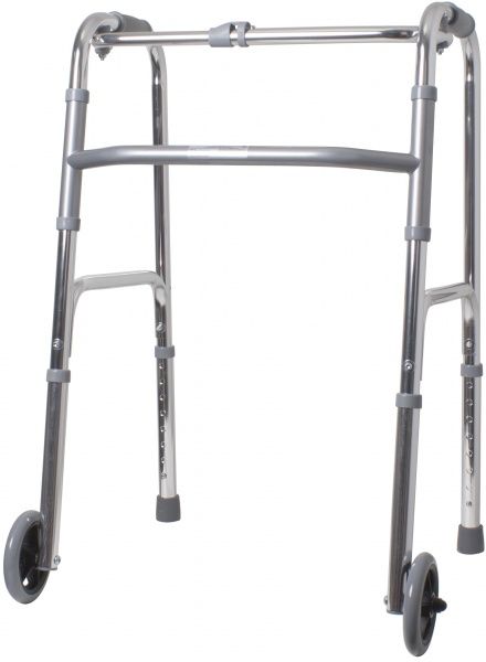 Ходунки-рамки на 2 колесах складные регулируемые по высоте Ridni RD-OP-W03 (KJT905D)