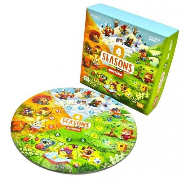 Игрушка-пазл Puzzlika 4 Сезона
