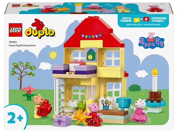 Конструктор LEGO DUPLO Святковий будинок Пеппи 10433