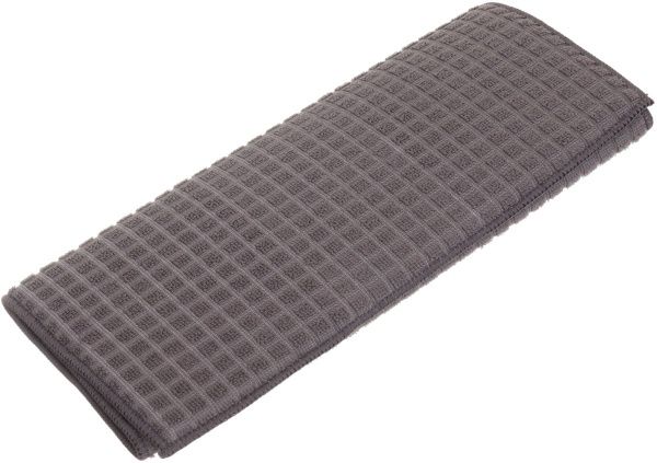 Килимок для сушіння посуду 38х50 см сіра клітина UP! (Underprice)