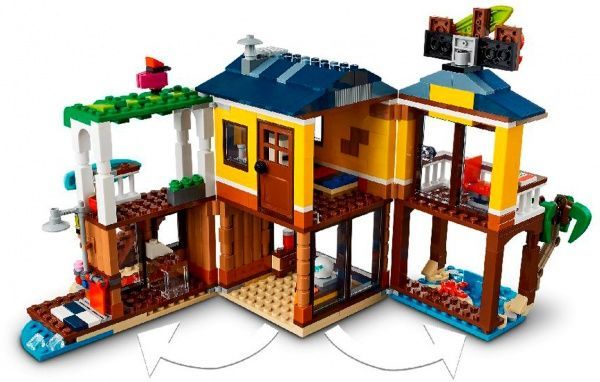 Конструктор LEGO Creator Пляжный домик серферов 31118