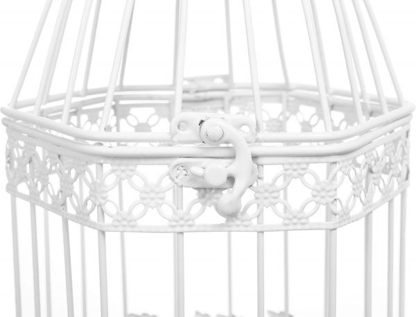 Клетка декоративная Cage Сетка 16х14,5х24,5 см белый 