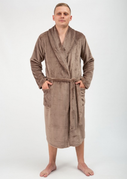 Халат мужской Roksana 1202/90070 р. XXL коричневый 