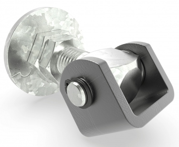 Петля STOREHOUSE SHFE-01.03-01 М16 d16 56мм цинк универсальная 1 шт.