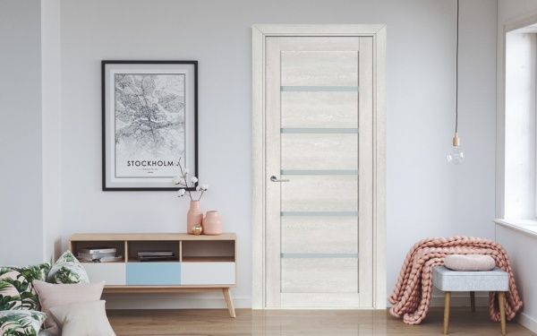 Дверное полотно Terminus NF-307 ПГ 700 мм пломбир 