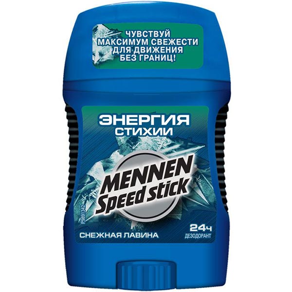 Дезодорант стік Mennen Speed Stick Енергія Стихії Снігова Лавина 92 г