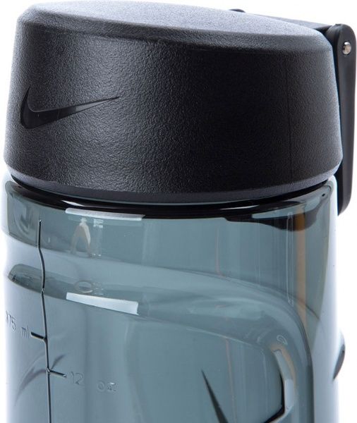 Фляга 473 мл Nike T1 Training Swoosh Water Bottle сірий N.OB.A4.048.16