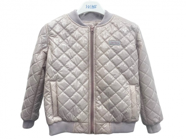 Куртка дитяча для дівчаток JOIKS р.128 кремовий КD-12 