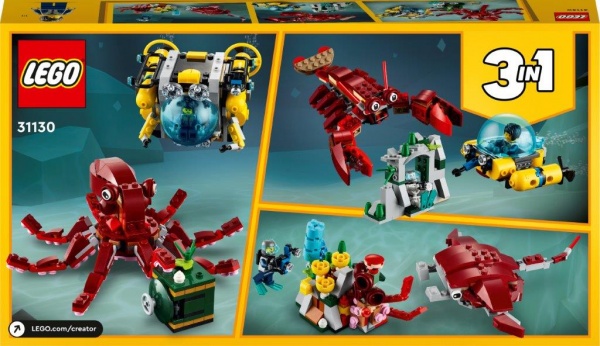 Конструктор LEGO Creator Місія до Затонулого скарбу 31130