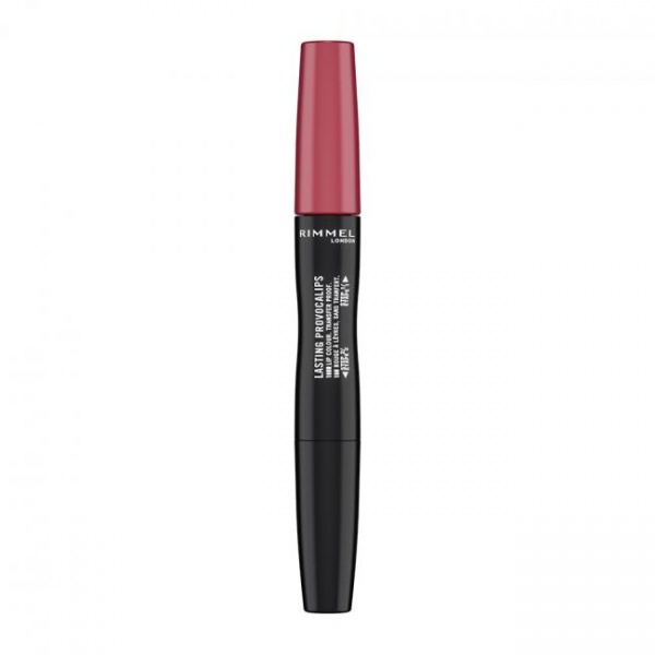 Помада жидкая + бальзам Rimmel (210) Pinkcase Of Emergency