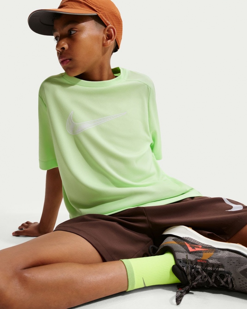 Футболка THE NORTH FACE B NK DF MULTI SS TOP HBR IF2430-360 р.L жовтий