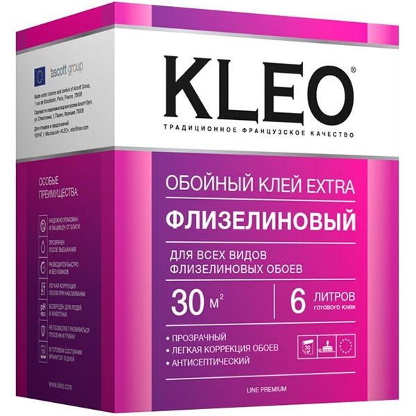 Клей обойный Kleo EXTRA Флизелиновый 250 г