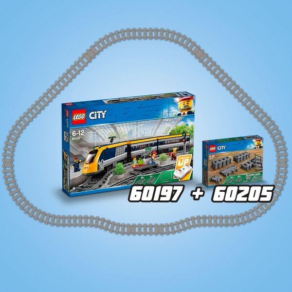 Конструктор LEGO City Рельсы 60205