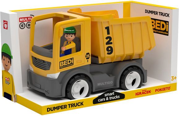 Игрушка Multigo Самосвал с водителем 27271