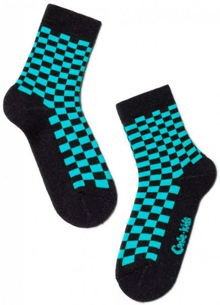 Носки детские Conte-Kids SOF-TIKI 226 7С-46СП р.16 бирюзовый с черным 