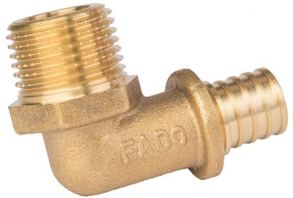 Кут натяжний FADO із зовнішньою різьбою 20х3/4