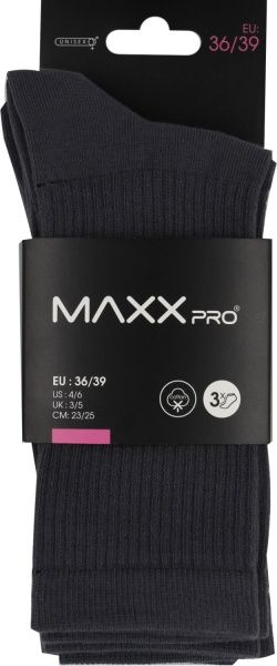 Шкарпетки MaxxPro 16673 3 пари сірий р.36-39