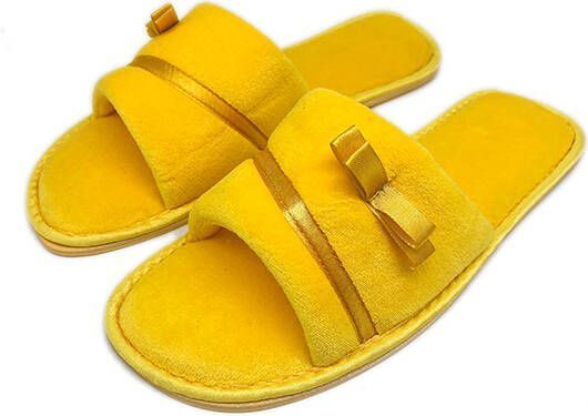 Тапки домашние La Nuit Bow р. 40 желтый 