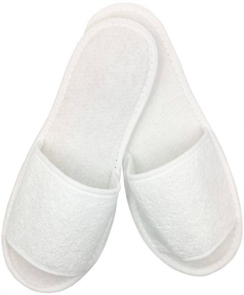 Тапочки одноразовые ЕВА комбинированные для отелей белый HSG