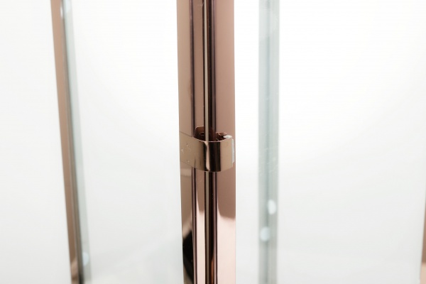 Підсвічник-ліхтар Classic 20,6х20х54,5 ми золотистий