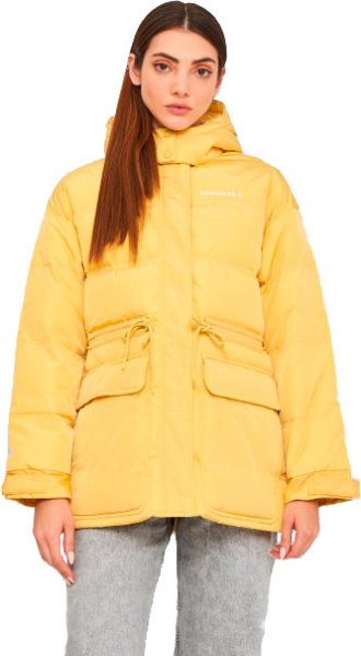 Куртка Converse Mid Down Jacket 10021994-741 р.S жовтий