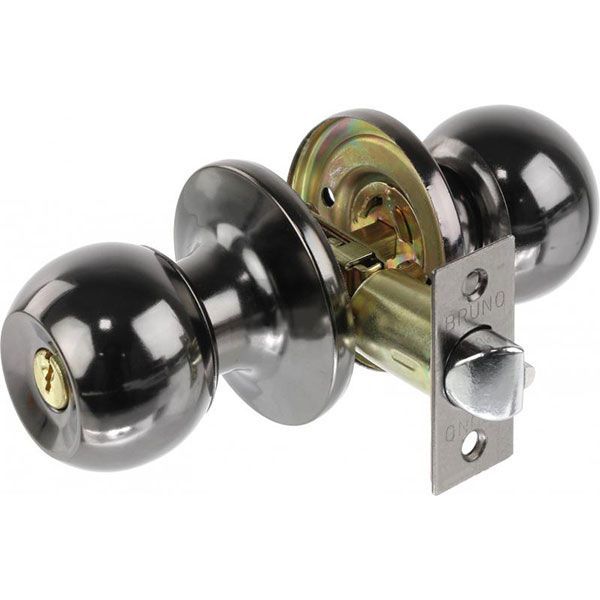 Кнобсет Bruno 607 BN MBC WC чорний нікель