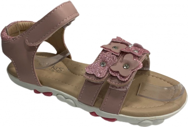 Сандалии для девочек JOIKS р.28 розовый A0430-13/P 