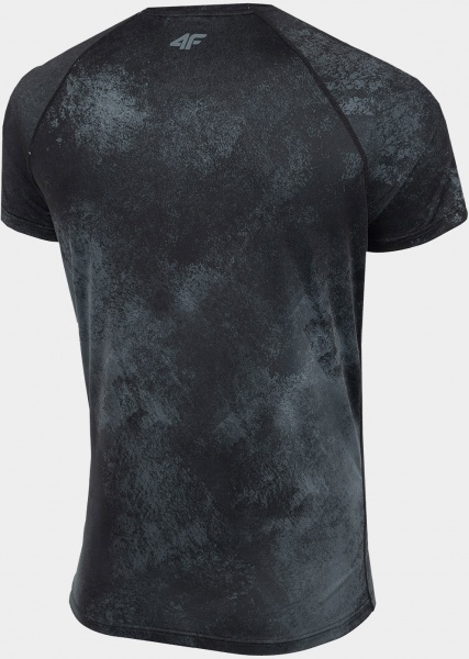 Футболка 4F FUNCTIONAL T-SHIRT TSMF011 H4Z22-TSMF011-90A р.S черный меланж