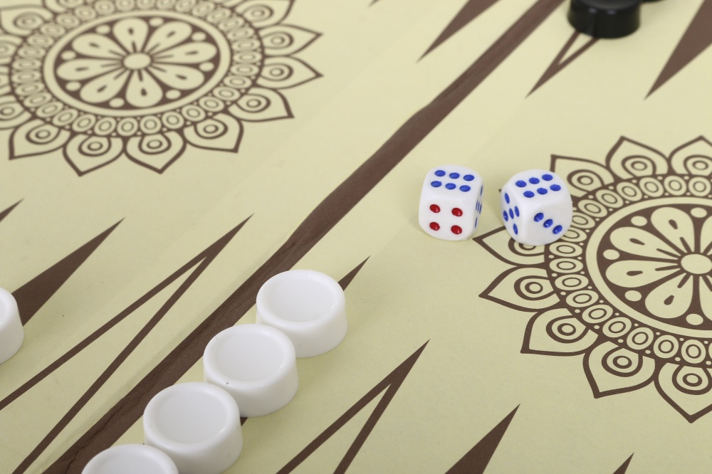 Нарды D1-6 TRIANGLE CSP AW2223 разноцветный